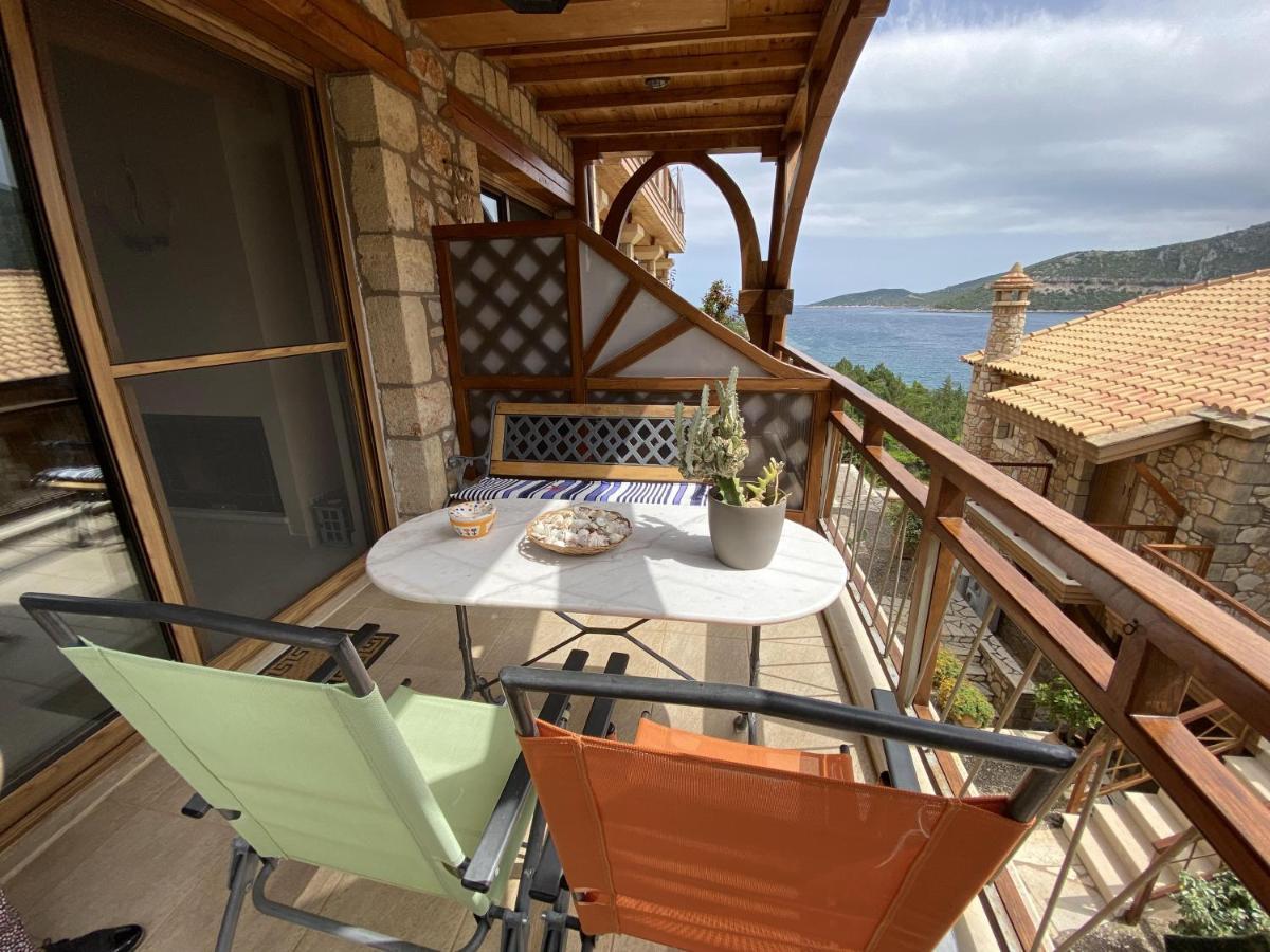 Two-Storey Mansion At The Sea Arkadiko Chorio Exteriör bild