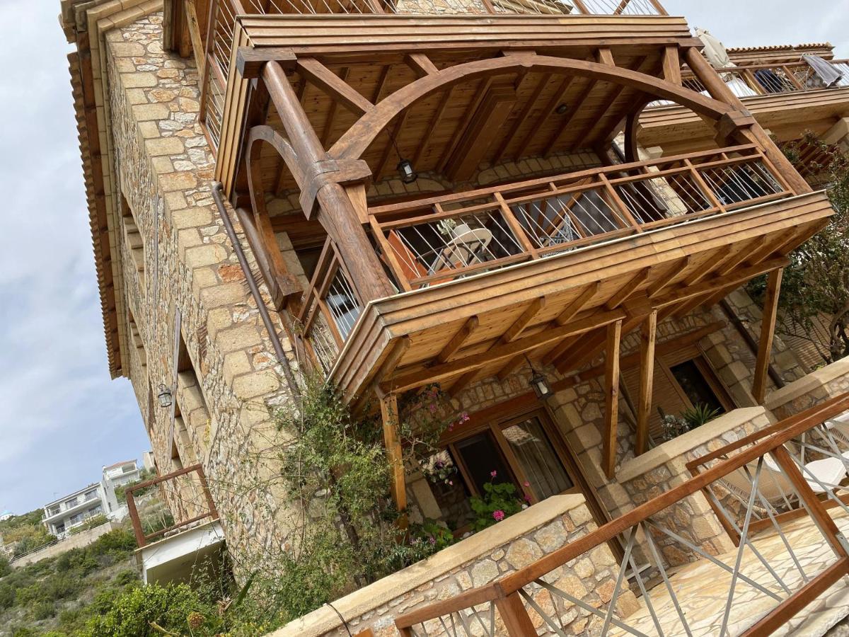 Two-Storey Mansion At The Sea Arkadiko Chorio Exteriör bild