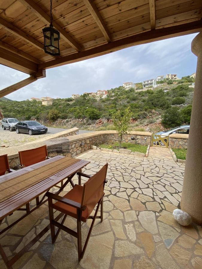 Two-Storey Mansion At The Sea Arkadiko Chorio Exteriör bild