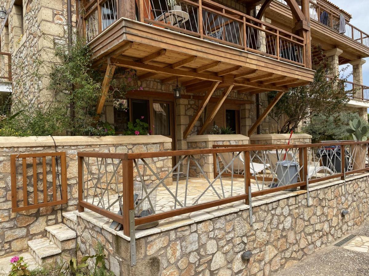 Two-Storey Mansion At The Sea Arkadiko Chorio Exteriör bild