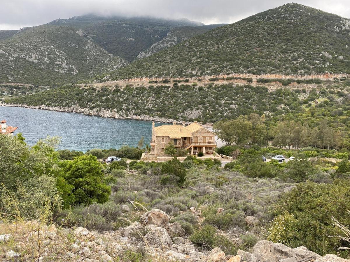 Two-Storey Mansion At The Sea Arkadiko Chorio Exteriör bild